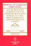 LEY REG ADMINISTRACIONES PUBLICAS Y PROCESO ADMINI