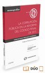 CORRUPCION PUBLICA EN LA REFORMA DEL CODIGO PENAL 2015