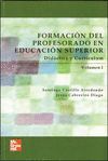 FORMACION DEL PROFESORADO EN EDUCACION SUPERIOR, V