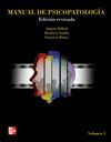 MANUAL DE PSICOPATOLOGÍA, VOL. I. EDICIÓN REVISADA Y ACTUALIZADA