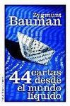 44 CARTAS DESDE EL MUNDO LIQUIDO