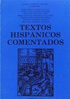 TEXTOS HISPÁNICOS COMENTADOS