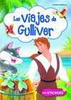 VIAJES DE GULLIVER, LOS (STICKERCLASICOS) + STICKERS