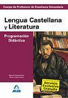 LENGUA CASTELLANA Y LITERATURA PROGRAMACION DIDACTICA