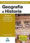 GEOGRAFÍA E HISTORIA III