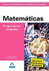 MATEMÁTICAS PROGRAMACIÓN DIDÁCTICA