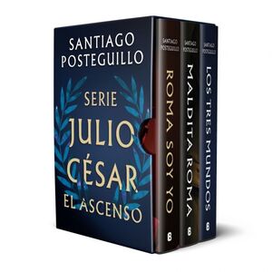 SERIE JULIO CÉSAR (EDICIÓN ESTUCHE CON: ROMA SOY YO  MALDITA ROMA  LOS TRES MU