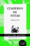 CUADERNO DE NOTAS PEQ VERDE