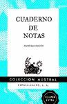 CUADERNO DE NOTAS GRANDE AZUL