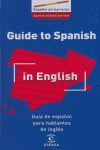 GUIA DE ESPAÑOL PARA HABLANTES DE INGLES