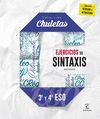 EJERCICOS DE SINTÁXIS 3º Y 4º PARA LA ESO