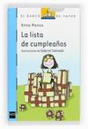 LA LISTA DE CUMPLEAÑOS