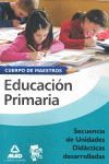 EDUCACIÓN PRIMARIA. SECUENCIA DE UNIDADES DIDÁCTICAS DESARROLLADAS