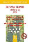 AUXILIAR DE OBRAS Y SERVICIOS. PERSONAL LABORAL DE LA COMUNIDAD DE MADRID. TEMAR