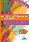 AUXILIAR DE ENFERMERÍA EN GERIATRÍA. TEMARIO DE FORMACIÓN PROFESIONAL OCUPACIONA