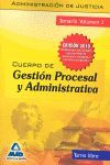 CUERPO DE GESTION PROCESAL Y ADMINISTRATIVA DE LA ADMINISTRACION DE JUSTICIA II TEMARIO