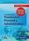 CUERPO DE TRAMITACION PROCESAL Y ADMINISTRATIVA II TEMARIO