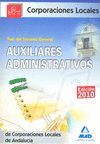 AUXILIARES ADMINISTRATIVOS TEST (2010) ANDALUCIA