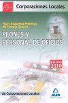 PEONES Y PERSONAL DE OFICIO DE CORPORACIONES LOCALES TEST Y SUPUESTOS