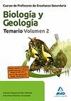 BIOLOGIA Y GEOLOGIA TEMARIO II