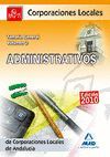 ADMINISTRATIVOS CORPORACIONES LOCALES ANDALUCIA II TEMARIO