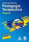 PEDAGOGÍA TERAPÉUTICA. TEMARIO.