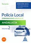 TEMARIO VOL. 2 POLICIA LOCAL CORPORACIONES LOCALES DE ANDALUCIA