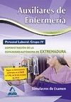 AUXILIARES ENFERMERIA EXTREMADURA PERSONAL LABORAL GRUPO IV