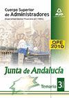 3. CUERPO SUPERIOR ADMINISTRADORES JUNTA ANDALUCIA. GESTION FINANCIERA