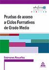 EXÁMENES RESUELTOS DE PRUEBAS DE ACCESO A CICLOS FORMATIVOS DE GRADO MEDIO. ANDA