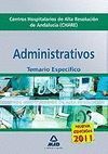 ADMINISTRATIVOS TEMARIO ESPECIFICO CHARES 2011