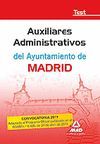 AUXILIARES ADMINISTRATIVOS DEL AYUNTAMIENTO DE MADRID TEST