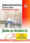 ADMINISTRATIVOS JUNTA DE ANDALUCIA TEMARIO ABREVIADO