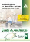 CUERPO SUPERIOR DE ADMINISTRADORES VOL 6 JUNTA ANDALUCIA