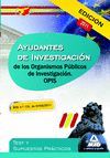 AYUDANTES DE INVESTIGACION OPIS TEST Y SUPUESTOS PRACTICOS