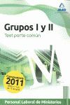 GRUPOS I Y II TEST PARTE COMUN