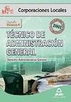 TECNICO DE ADMINISTRACION GENERAL CORPORACIONES LOCALES III