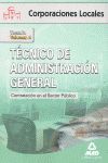 TECNICO DE ADMINISTRACION GENERAL VOL. 4 CORPORACIONES LOCALES