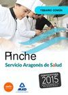 PINCHE DE SERVICIO ARAGONÉS DE SALUD (SALUD-ARAGÓN). TEMARIO COMÚN