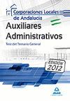 AUXILIARES ADMINISTRATIVOS TEST  CORPORACIONES LOCALES DE ANDALUCIA