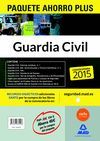 PACK GUARDIA CIVIL PLUS 2015 (7 LIBROS)