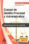 CUERPO DE GESTIÓN PROCESAL Y ADMINISTRATIVA III TEMARIO