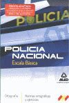 POLICIA NACIONAL ESCALA BASICA NORMAS ORTOGRAFICAS