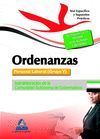 ORDENANZAS. PERSONAL LABORAL (GRUPO V) DE LA ADMINISTRACIÓN DE LA COMUNIDAD AUTÓ