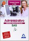 ADMINISTRATIVO SAS TEMARIO COMÚN Y TEST