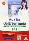 AUXILIAR DE ENFERMERIA SAS TEST Y SUPUESTOS PRACTICOS