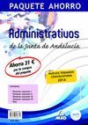 ADMINISTRATIVOS JUNTA ANDALUCIA 2014 PAQUETE AHORRO