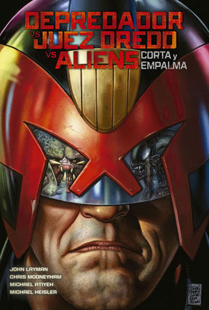 DEPREDADOR VS JUEZ DREDD VS ALIENS