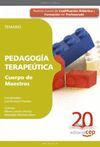 CUERPO DE MAESTROS. PEDAGOGÍA TERAPEÚTICA. TEMARIO