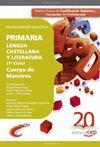 CUERPO DE MAESTROS. PRIMARIA. LENGUA CASTELLANA Y LITERATURA. PROGRAMACIÓN DIDÁC